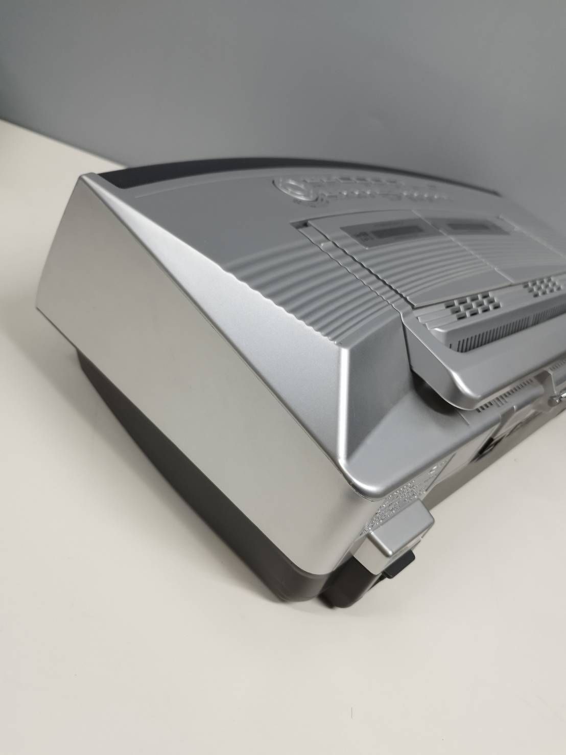 パナソニック CDラジオカセット シルバー RX-ED57-S 動作品 PANASONIC