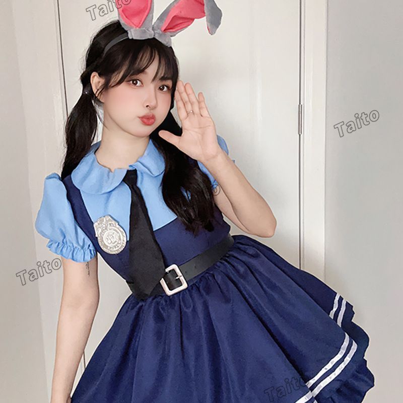ズートピアジュディコスプレ衣装　sサイズ コスプレ 衣装 ステージ衣装 ハロウィン ズートピア ジュディ