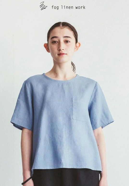 fog linen work フォグリネンワーク KERRY TOP CIEL ケリー トップ シエル LWA581-968