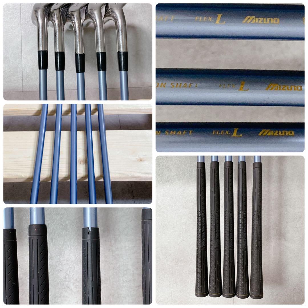 X664 新品キャディバッグ ミズノ efil レディース ゴルフ クラブセット