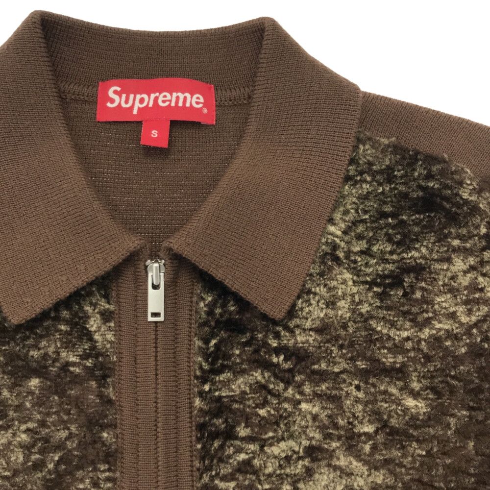 SUPREME (シュプリーム) 22AW Faux Fur Zip Up Cardigan フェイク 