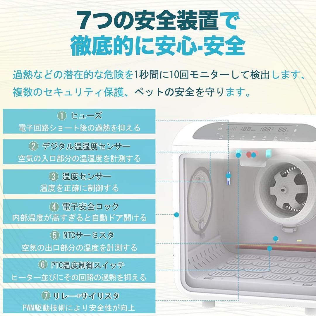 【限定1点❣️】ペットドライルーム 大容量72L 犬 猫 トリミング ボックス 新品未使用】ペットドライルーム 大容量72L 犬 猫 トリミング ボックス