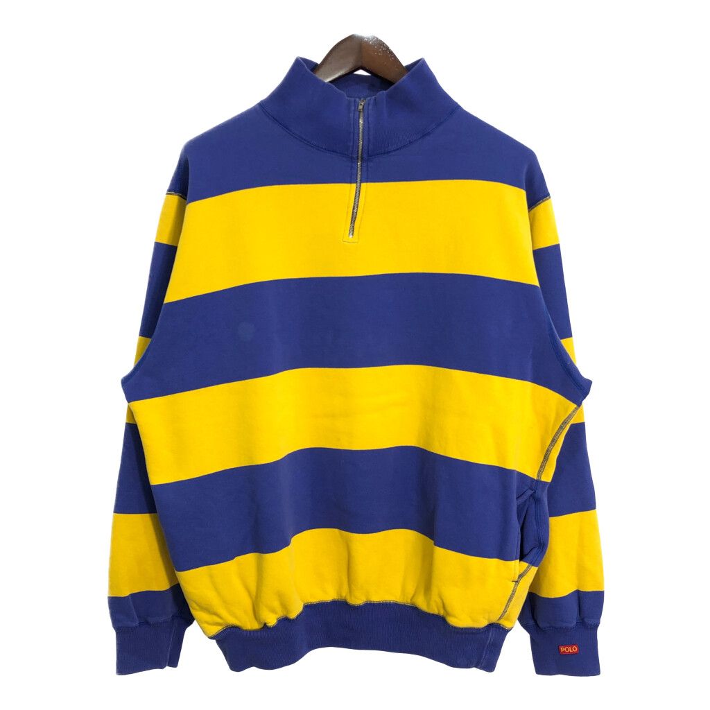 90年代 Polo by Ralph Lauren ポロ ラルフローレン ハーフジップ 