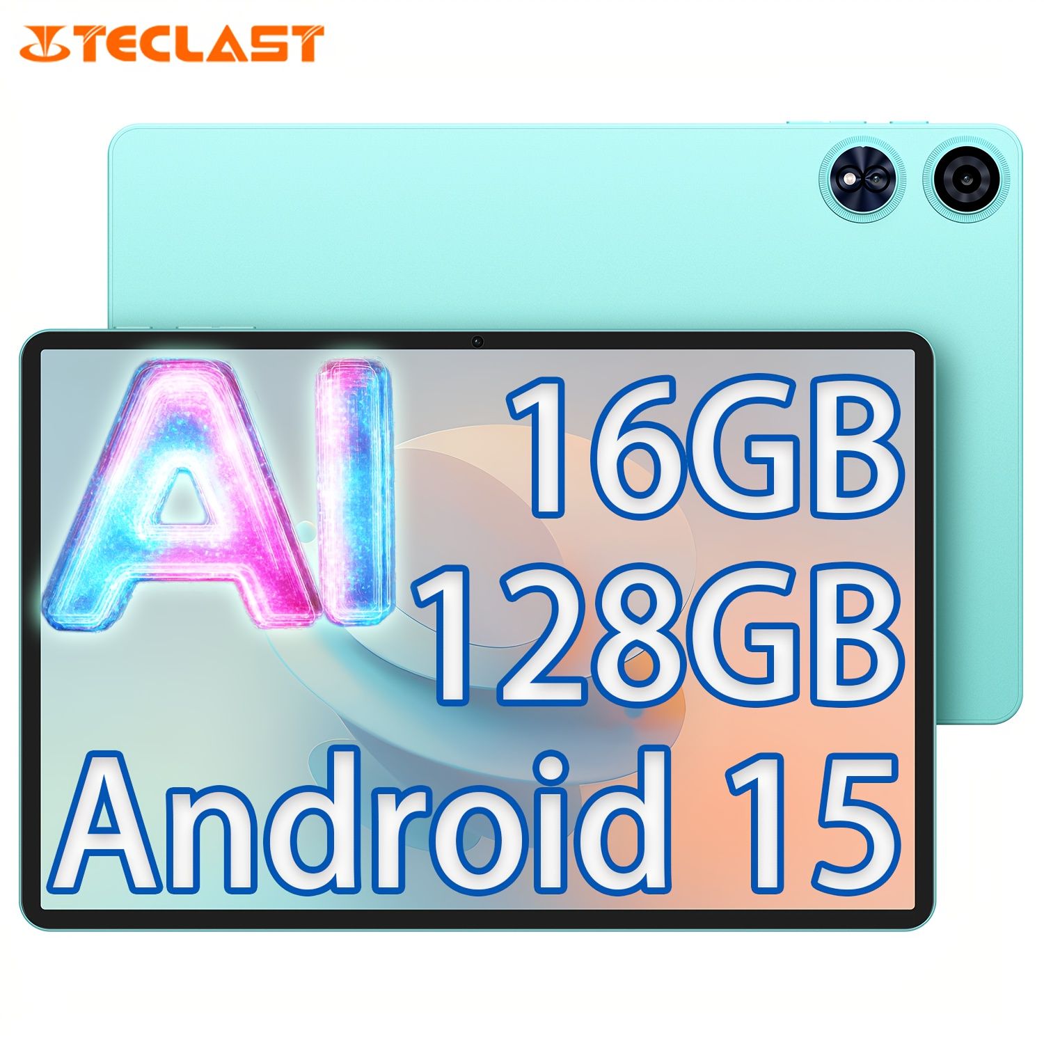 TECLAST P50 AI アンドロイド15 タブレット 11インチ A733 オクタコアCPU AIアルゴリズム機能＋90Hz高リフレッシュレート 16 6 10 GB 128GB拡張 1TB拡張 7000mAhフル機能Type-C WiFi 6 ワイヤ