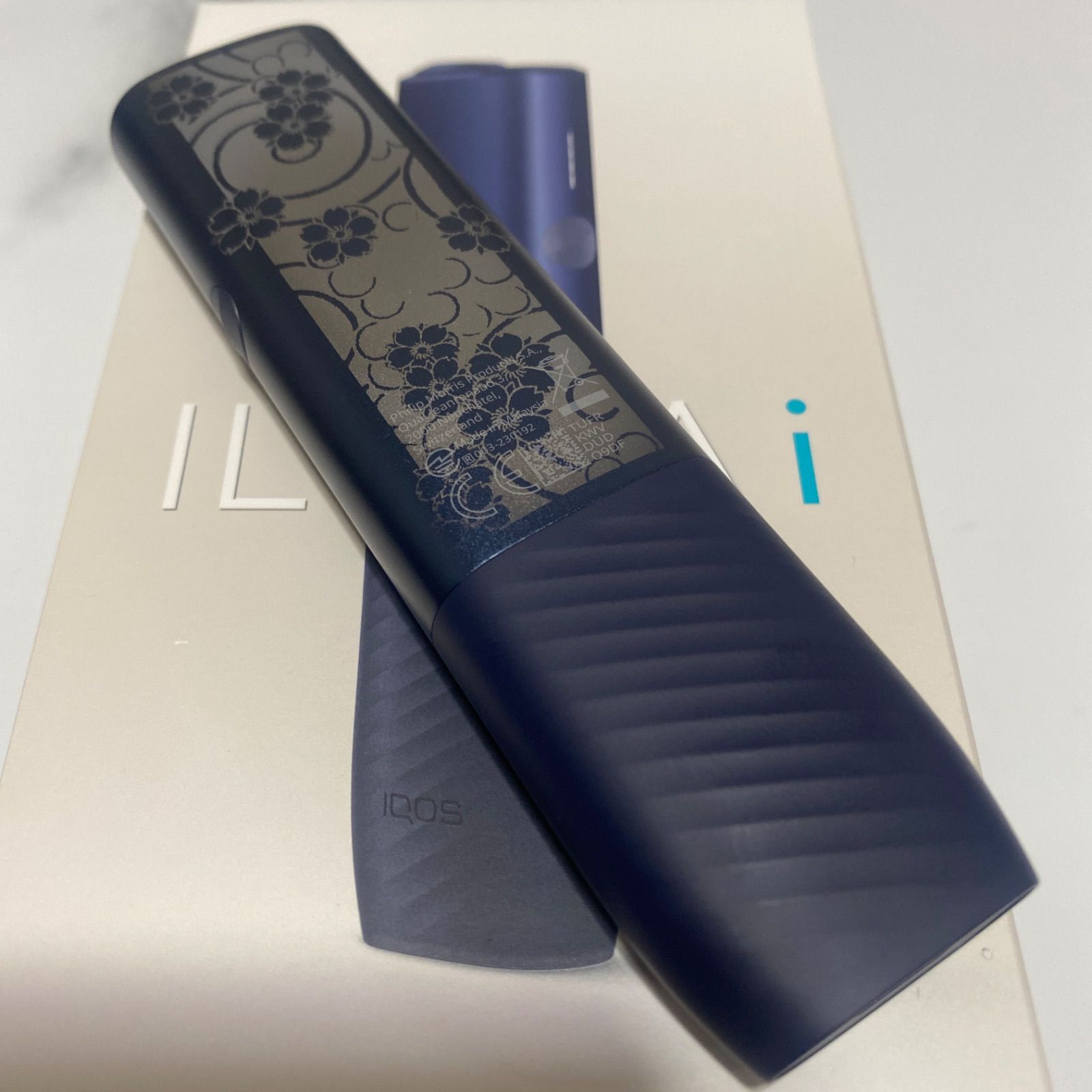 桜 和柄 両面 加工 デザイン iQOS ILUMA i ONE アイコス イルマ i ワン 
