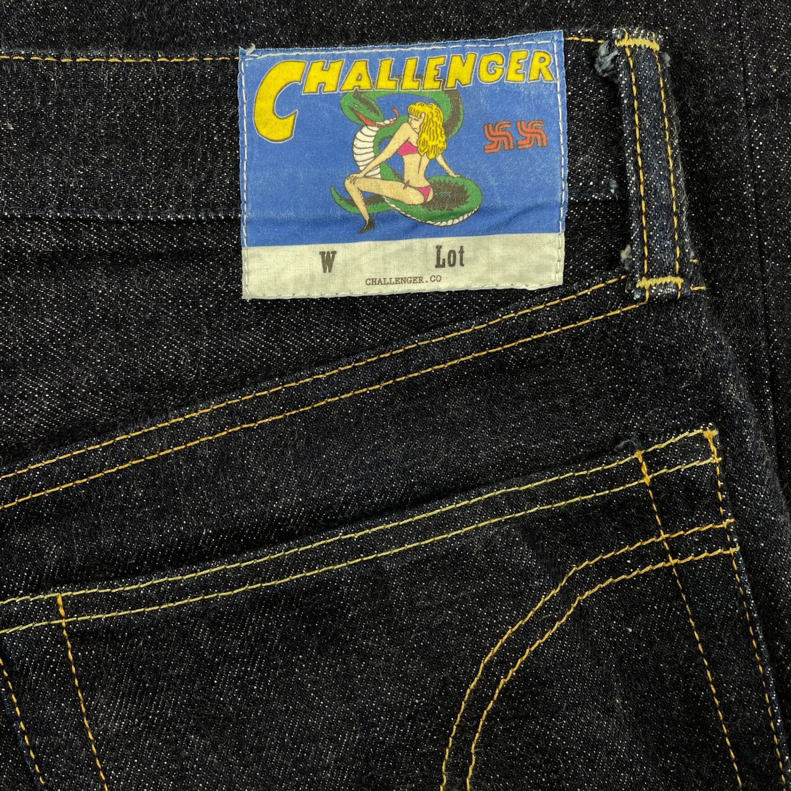 CHALLENGER チャレンジャー 21AW CLG-PT021-007 WIDE DENIM PANTS 