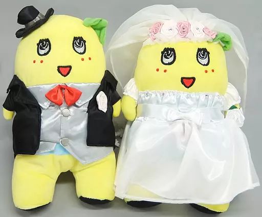 ふなっしー　ウェディング　ペア　ぬいぐるみ　新品　未使用　未開封　結婚式　結婚 中古】ぬいぐるみ ふなっしー ウェディングペアぬいぐるみ 「ふなっし