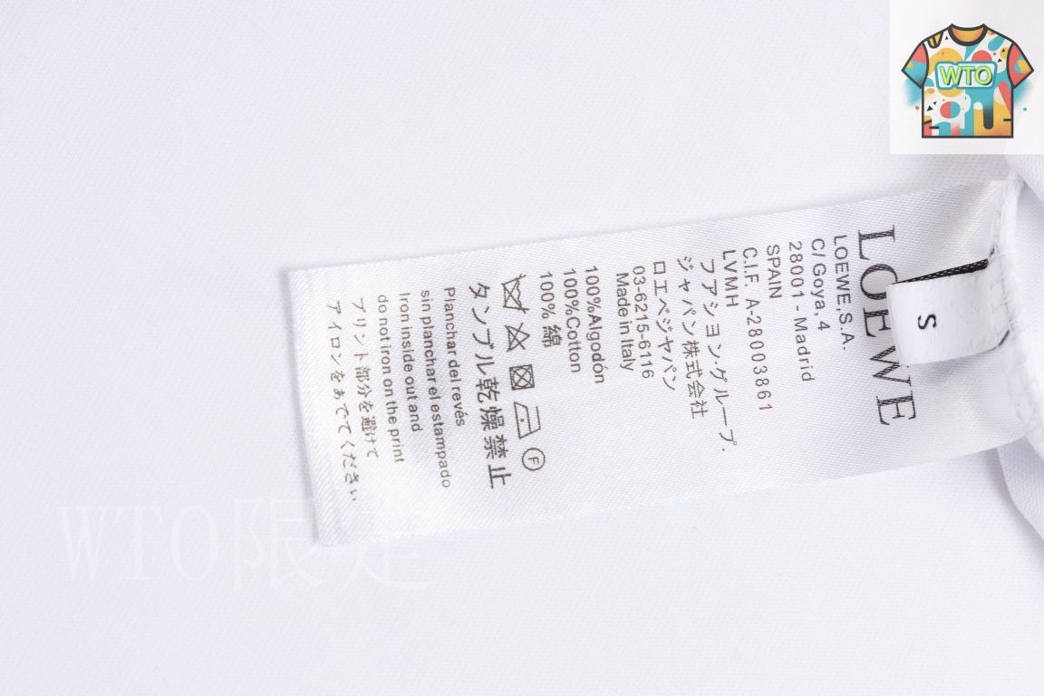 今日WTO】LOEWE Cartoon T-shirt ロエベ カートゥーン T シャツ