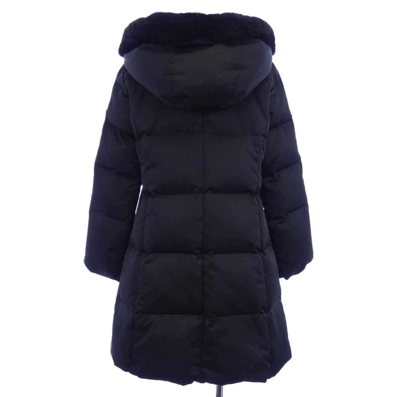 美品　フォクシー FOXEY ダウンコート　Aライン　フリル　ブラック　黒　XL 楽天市場】フォクシー ダウンコートの通販