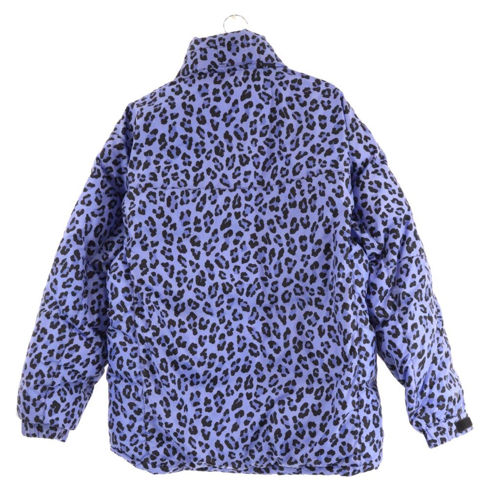 WACKO MARIA LEOPARD DOWN JACKET（PURPLE）