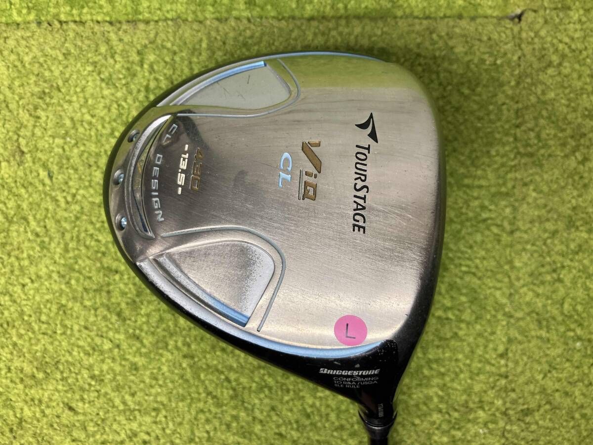 BRIDGESTONE TOURSTAGE ViQ CL VD-30 ロフト角13.5° フレックスL ドライバー ゴルフクラブ