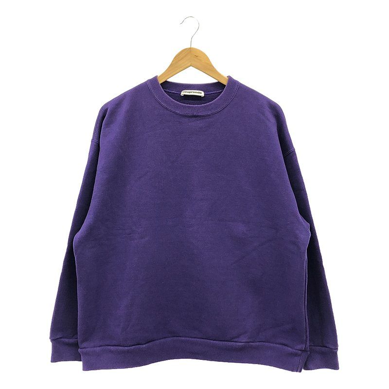 coupronde / クープロンド | SWEAT SHIRTS プルオーバー トレーナー | 46 | パープル | メンズ