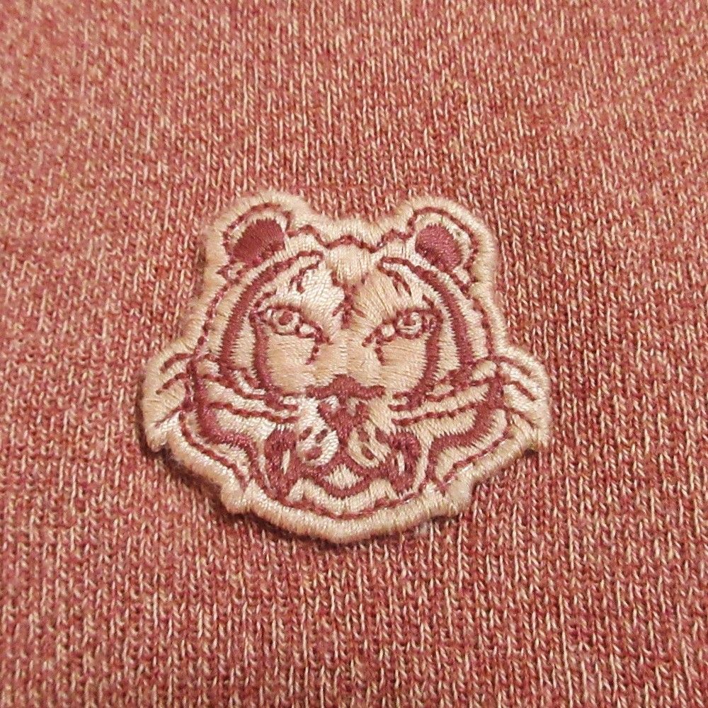 ケンゾー■美品　タイガーワッペン付き半袖スウェットミニワンピース　ひざ上　M KENZO - ケンゾー□美品 タイガーワッペン付き半袖スウェット