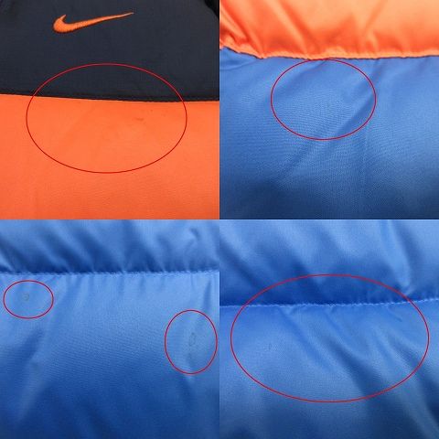 ナイキ NIKE ダウンジャケット フード ジップアップ ワン