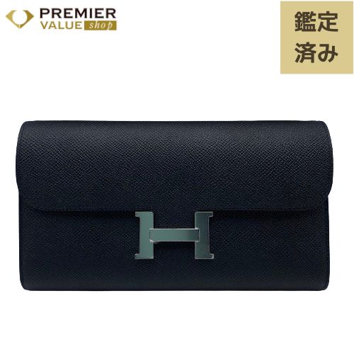 エルメス コンスタンストゥーゴー ノワール エプソン シルバー金具 W 
