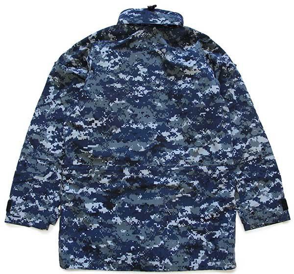 13 米軍 U.S.NAVY パッチ付き ECWCS GEN2 NWU デジタルカモ GORE-TEX