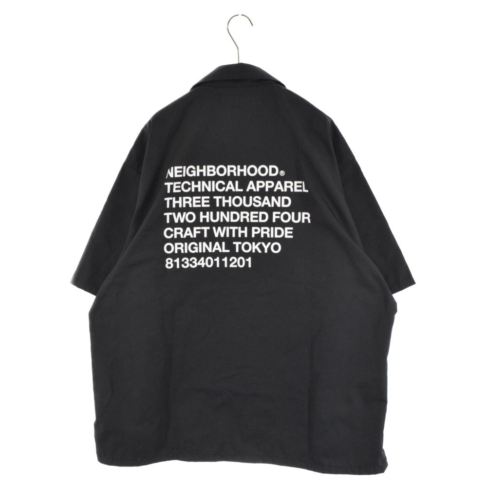NEIGHBORHOOD (ネイバーフッド) 半袖 オープンカラーシャツ