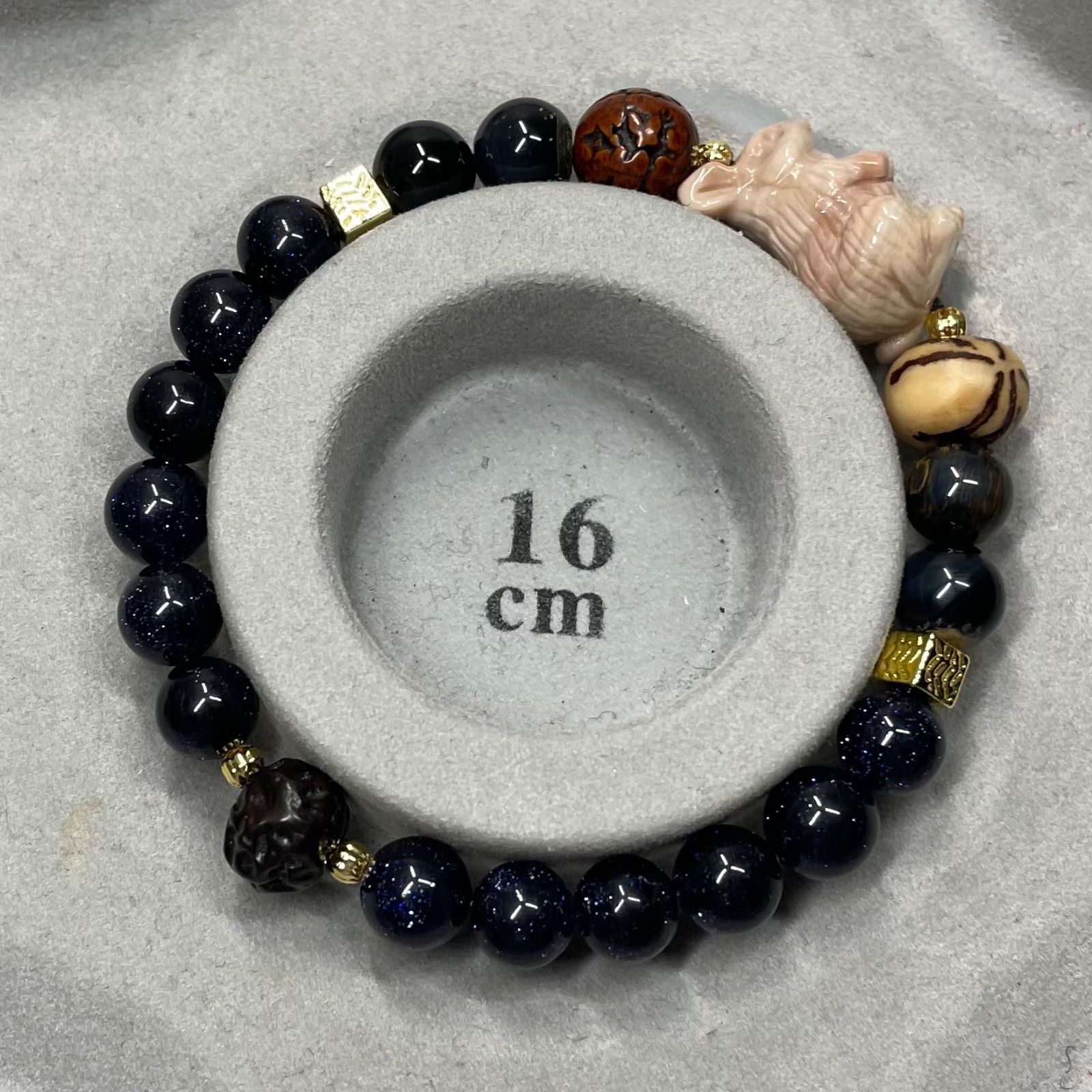 よしみ様 ラスト レア 高品質 ブルー ゴビアゲート ゴビ瑪瑙 握り石