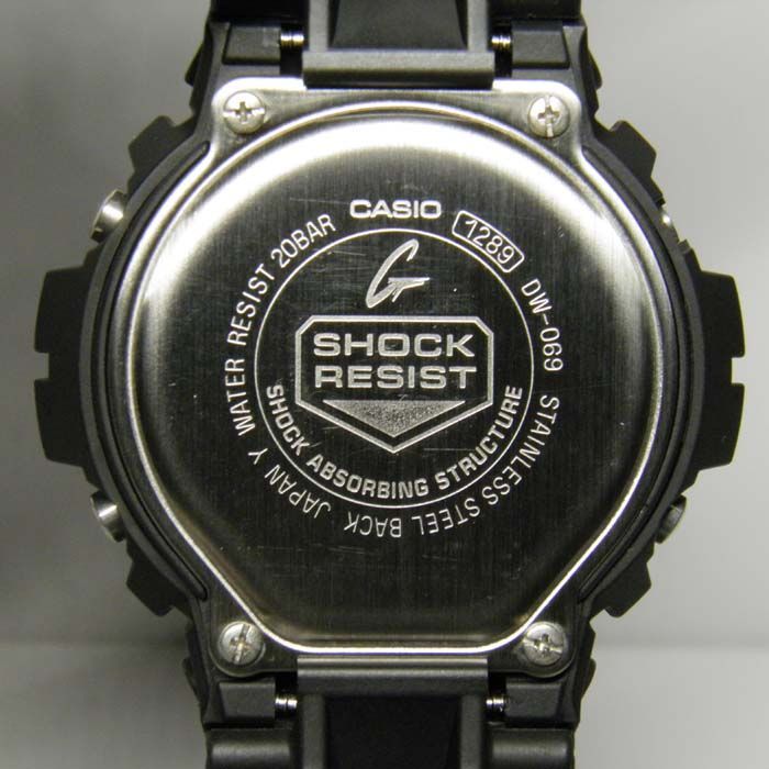 G-SHOCK DW-069BK-1VJF 初代リアルブラック 未使用品☆ 【公式通販】