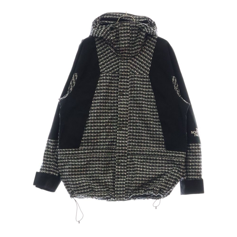 SUPREME シュプリーム 21SS ×THE NORTH FACE Studded Mountain Light Jacket ノースフェイス スタッズドマウンテンライトジャケット ブラック|シルバー NP12103I