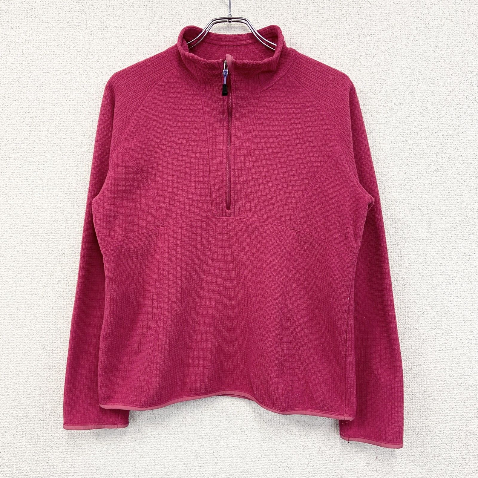 古着 ～00s NIKE ACG ナイキエーシージー フリースプルオーバー ヴィンテージ ショッキングピンク Lサイズ