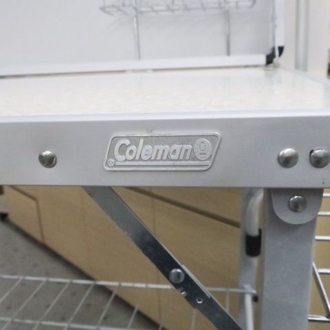 Coleman コールマン CAMP KITCHEN DELUXE デラックス キャンプキッチン キッチンテーブル シンク付 - メルカリ