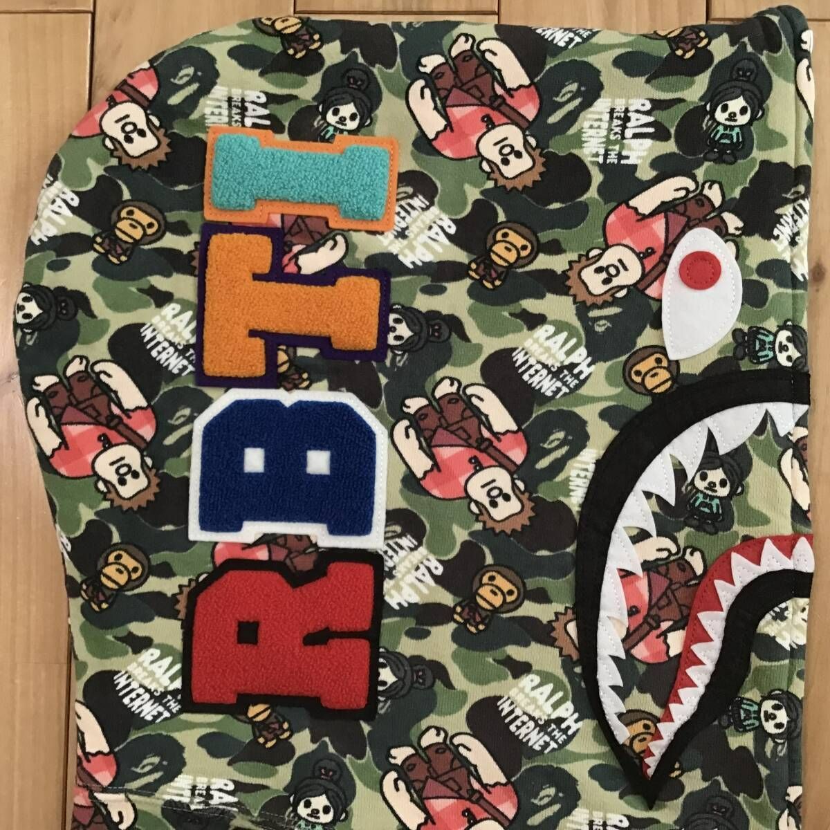 ☆2XL☆ シュガーラッシュ マイロ シャーク パーカー ABC camo shark  
