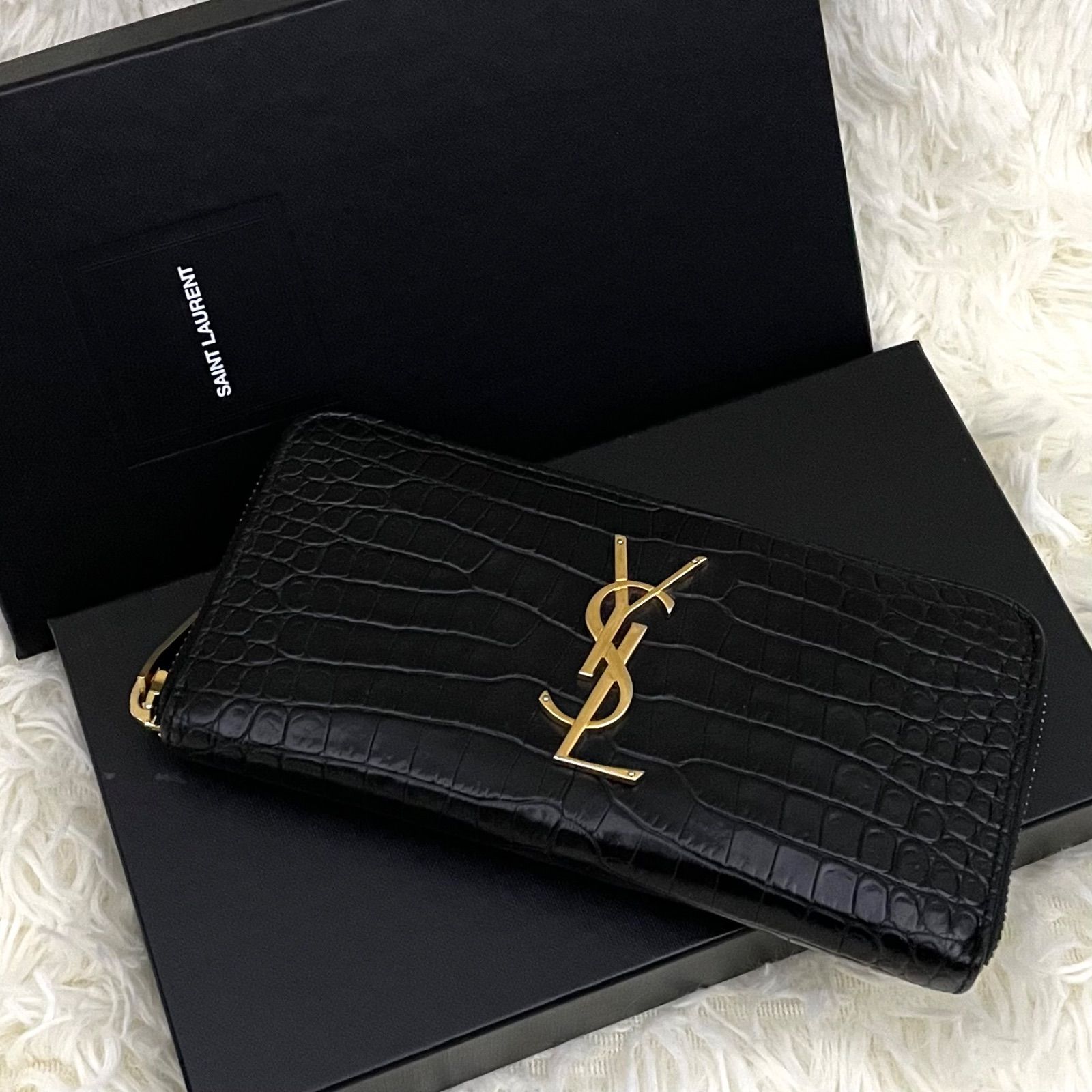 美品】Yves Saint Laurent YSL イヴサンローラン カサンドラ