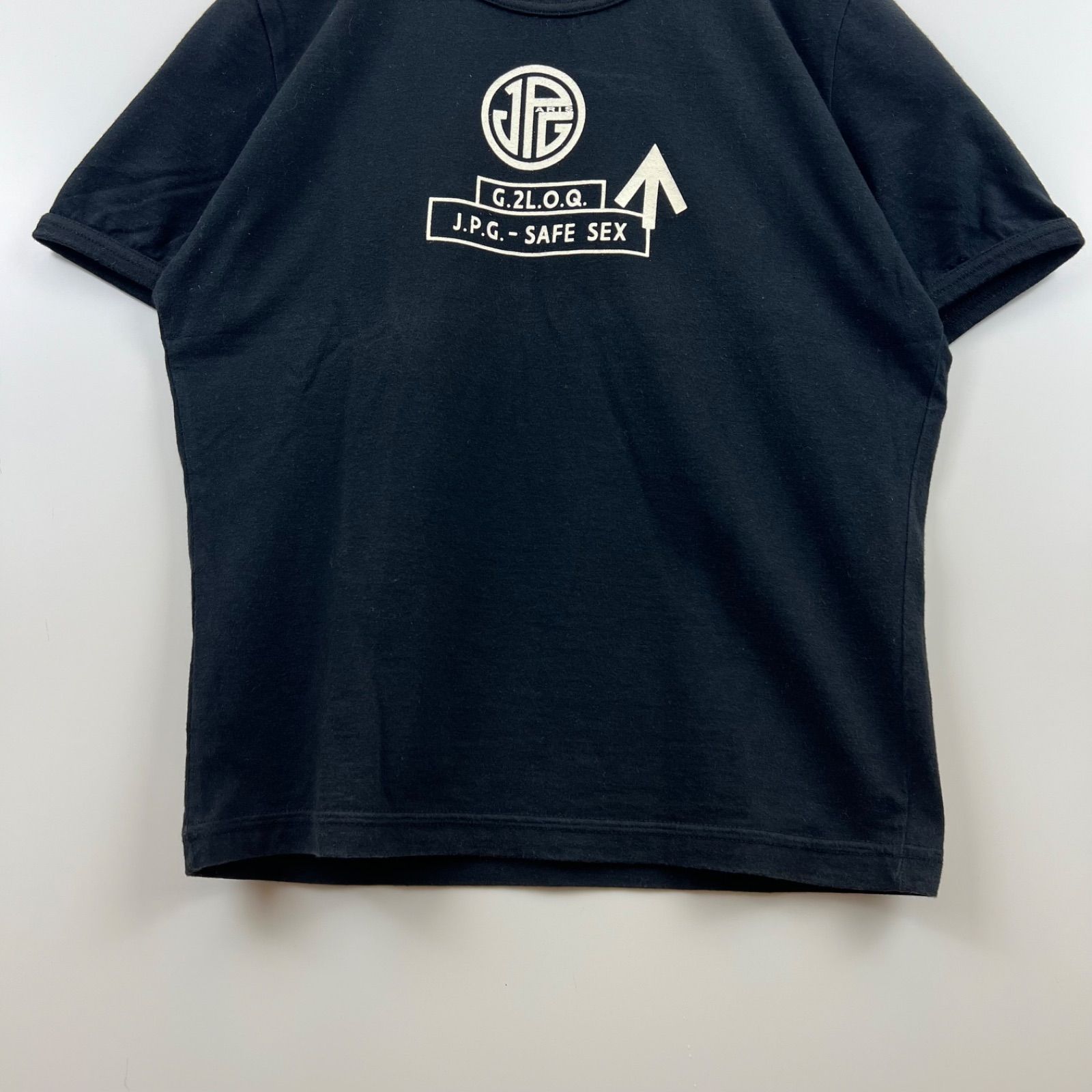jean paul gaultier パワーネット 半袖 Tシャツ 総柄 40 ジャンポールゴルチエJean Paul GAULTIER エンジェルプリント