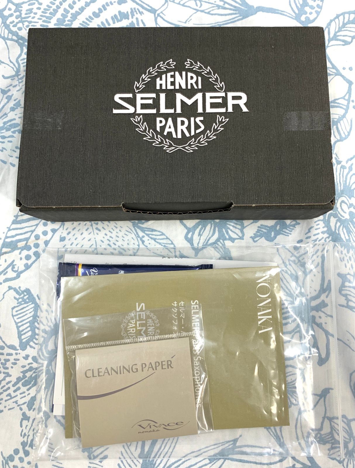 NONAKA SELMER シュブーレ A SAX ANTIQUE LACQUER 3点セット