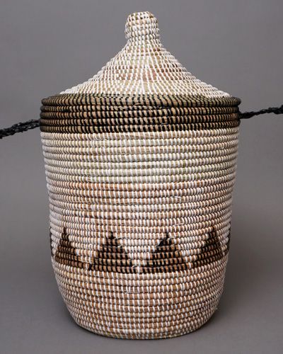 アフリカ セネガル バスケット Lサイズ No.70 パニエ ショップ
