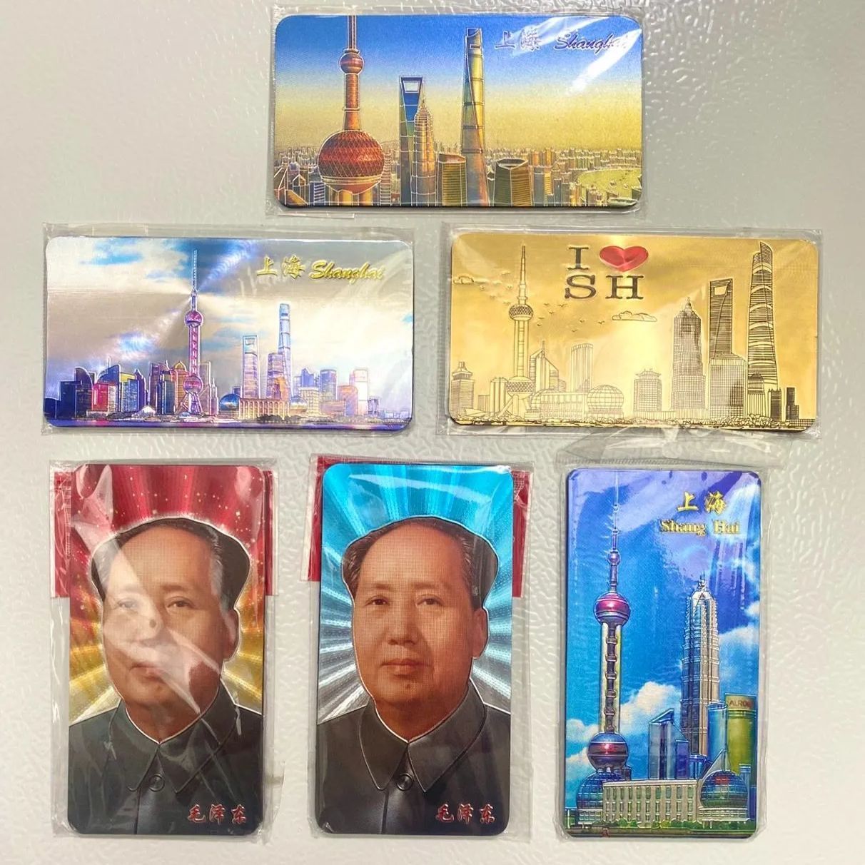 マグネット 中国土産 中国雑貨 上海 毛沢東 中国購入品 - メルカリ