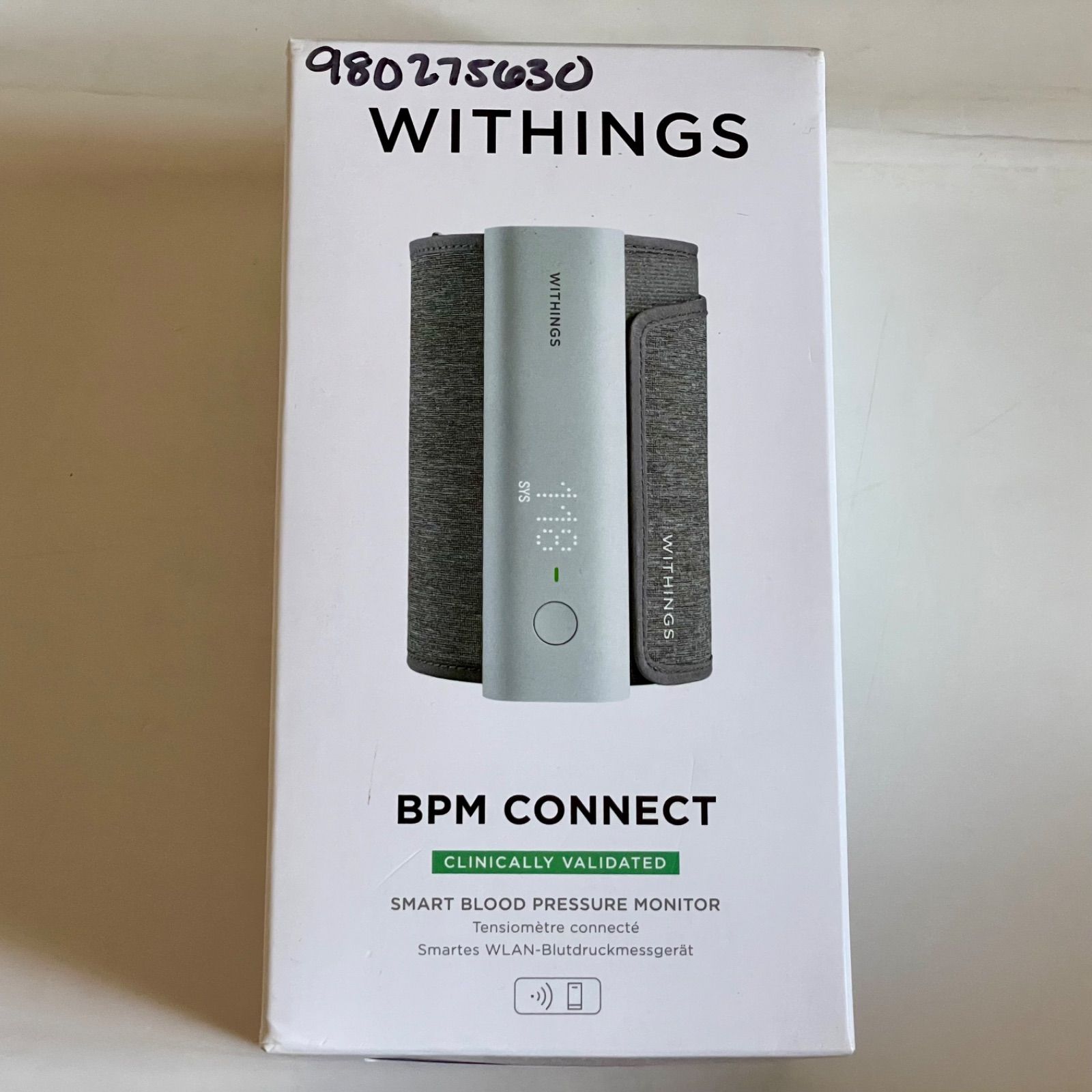 Withings BPM Connect 血圧モニター 携帯入手困難 新品未使用 - メルカリ