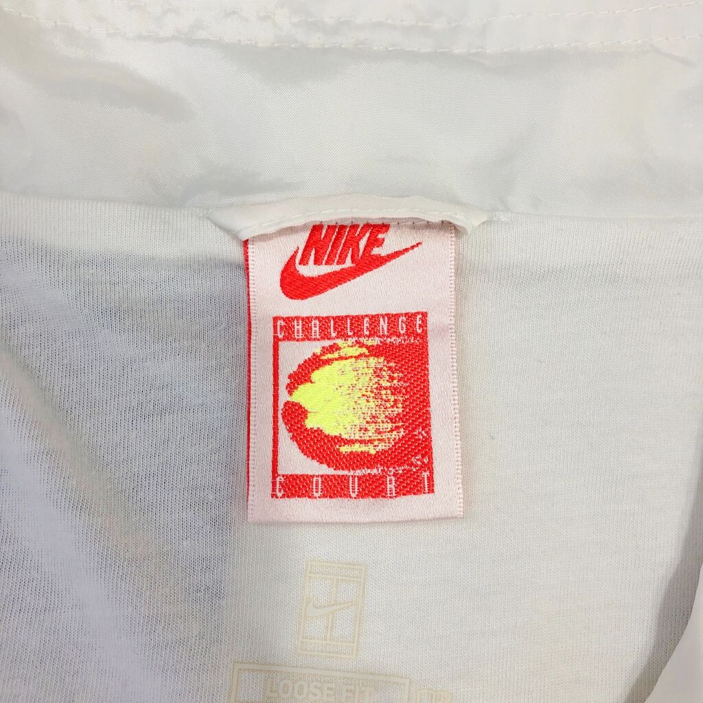 NIKE ナイキ CHALLENGE COURT ナイロンジャケット ホワイト (メンズ S