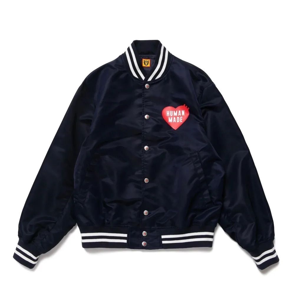 HUMAN MADE NYLON STADIUM JACKET L - メルカリ 
