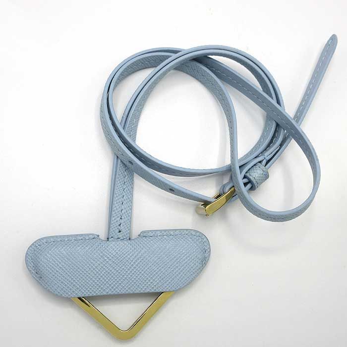 プラダ ネックストラップ バッグチャーム PRADA トライアングル型