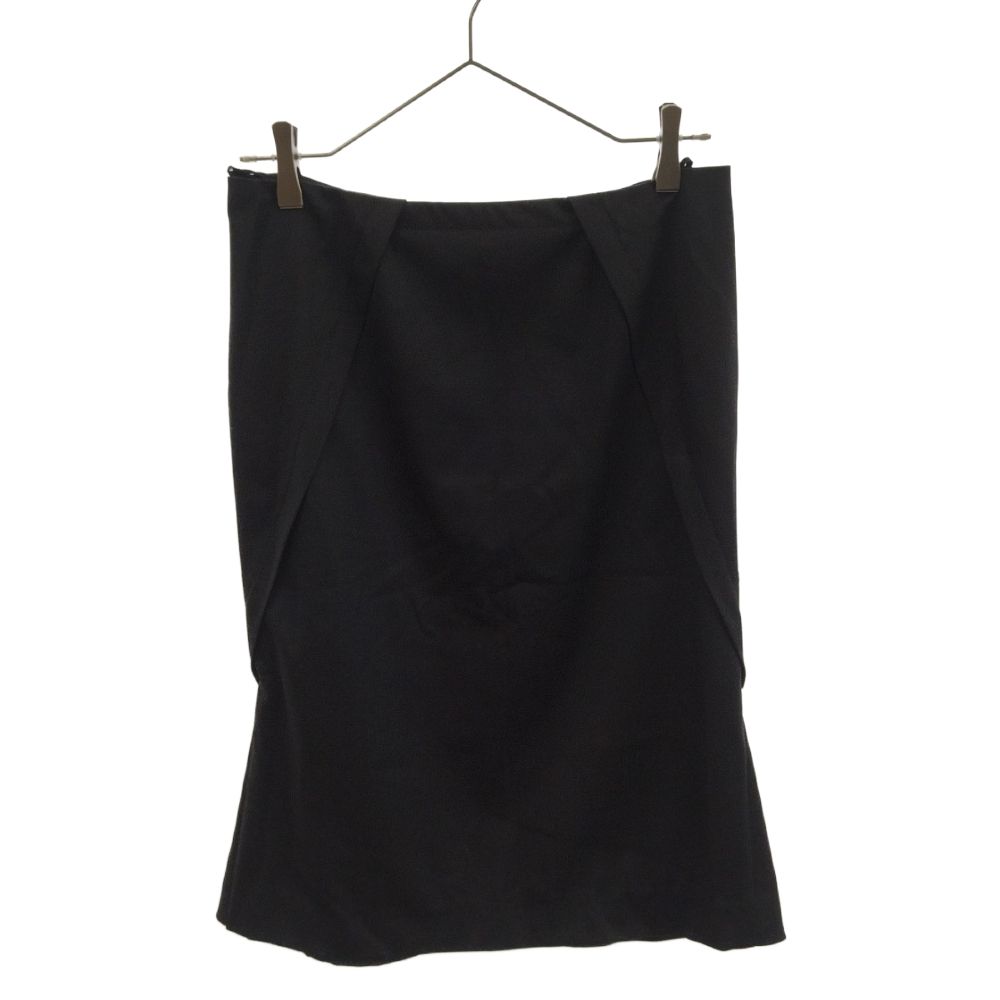 GUCCI (グッチ) 切替デザインタイトスカート 132948 ZI010 ブラック