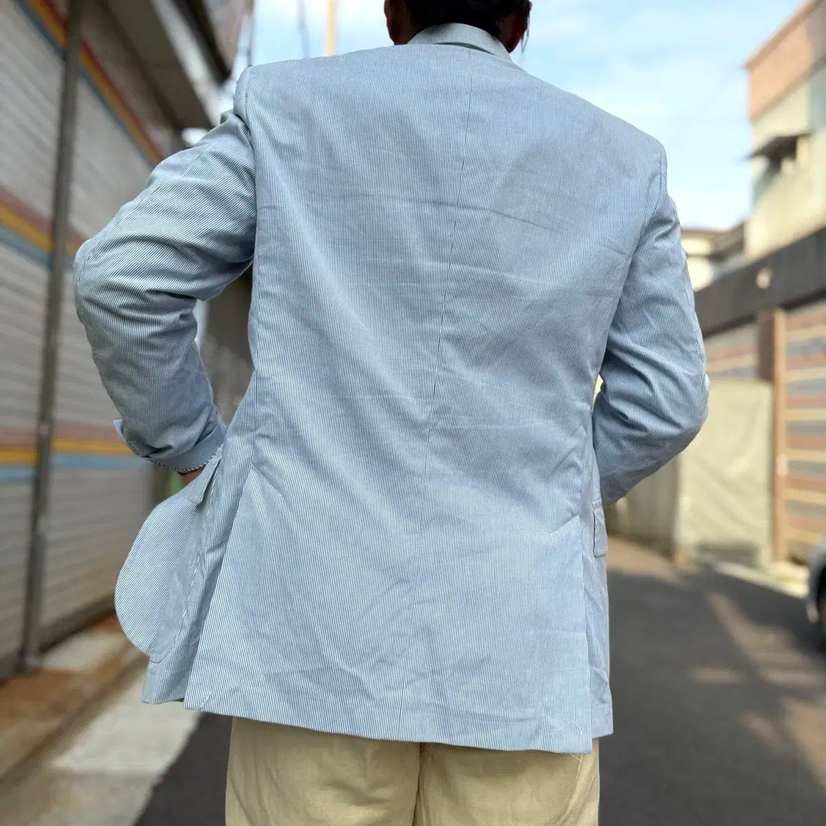 ポロ Ralph Lauren(ラルフローレン) テーラード シアサッカー