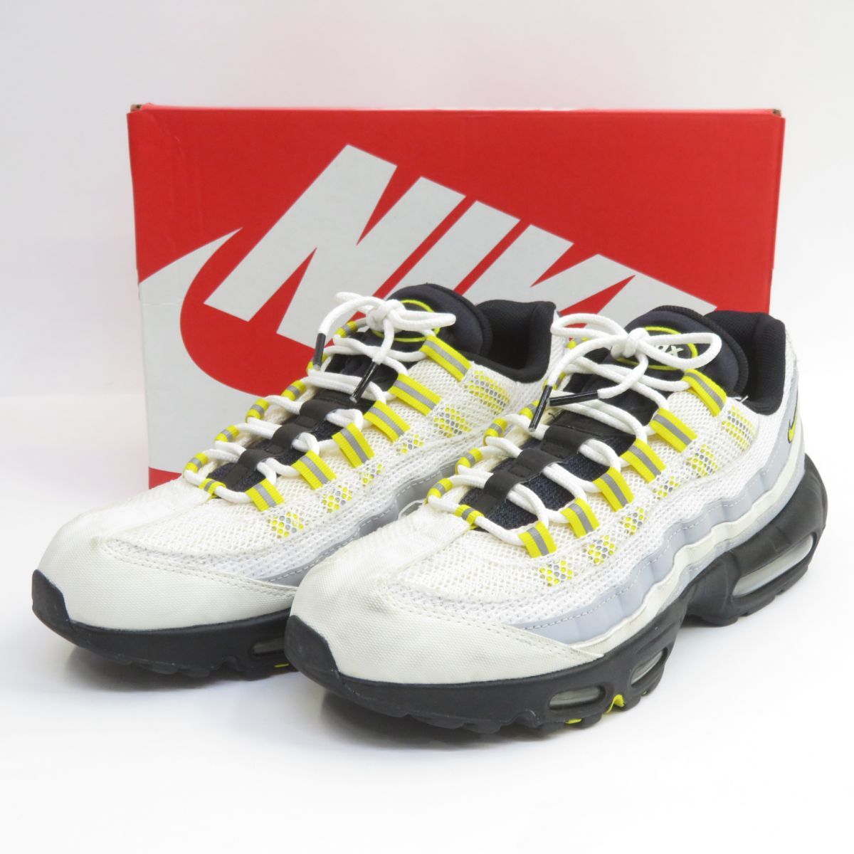 NIKE ナイキ AIR MAX 95 ESSENTIAL エアマックス エッセンシャル DQ3982-100 US8.5/26.5cm 箱有 ※中古