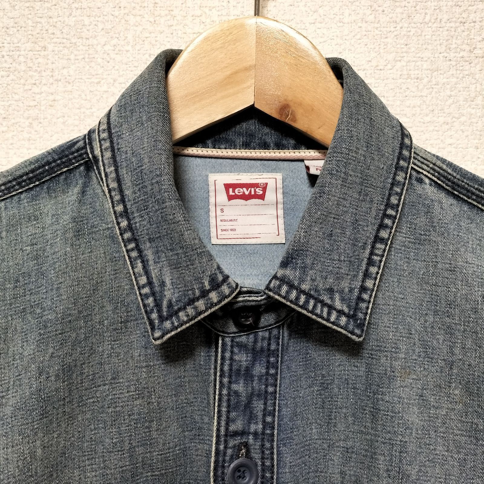 ☆OLD Levi's デニムシャツ Gジャン カバーオール 空環仕上げ チン