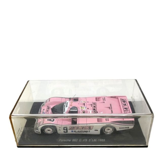 スパーク 1/43 ポルシェ 962C #9 LM 1989 伊太利屋 2024年最新海外 スパーク 1/43 ポルシェ 962C #9 LM 1989 伊太利
