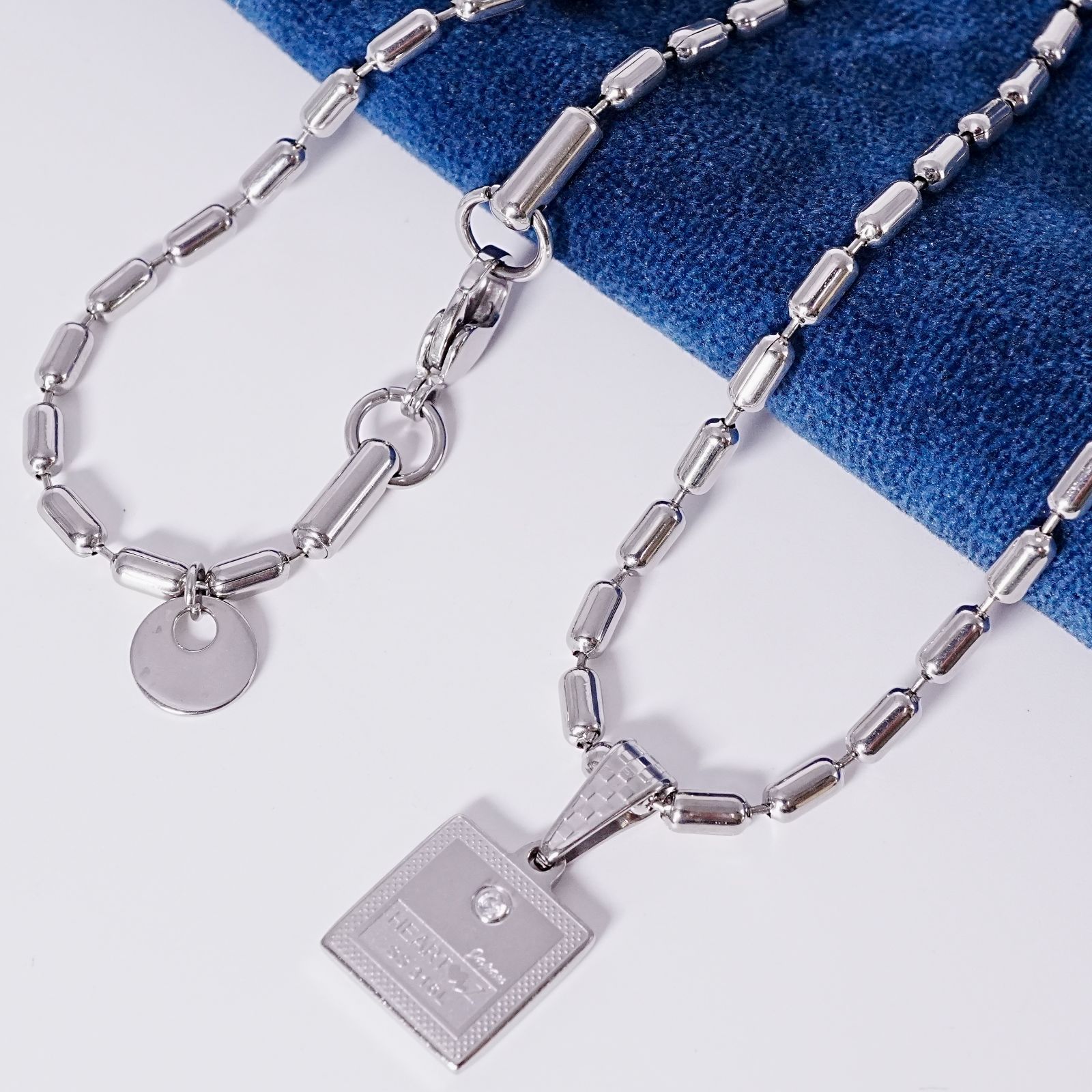 ハーツ メタリックネックレスⅠ(ワン) ステンレス/25-1600M - メルカリ