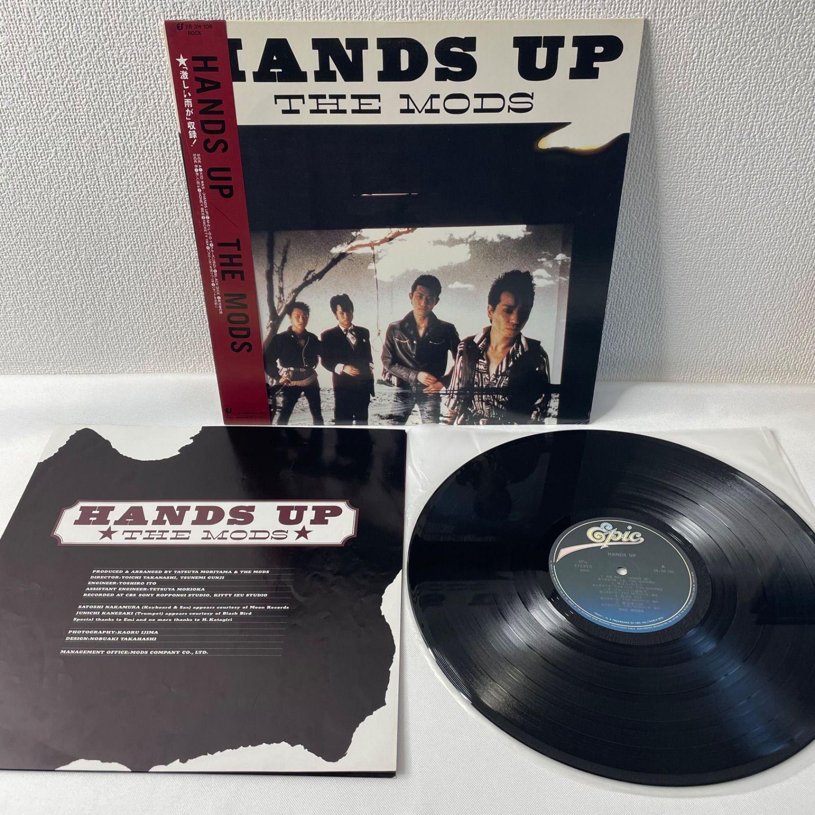 THE MODS モッズ レコード LOOK OUT＆HANDS UP 2枚組 - 邦楽