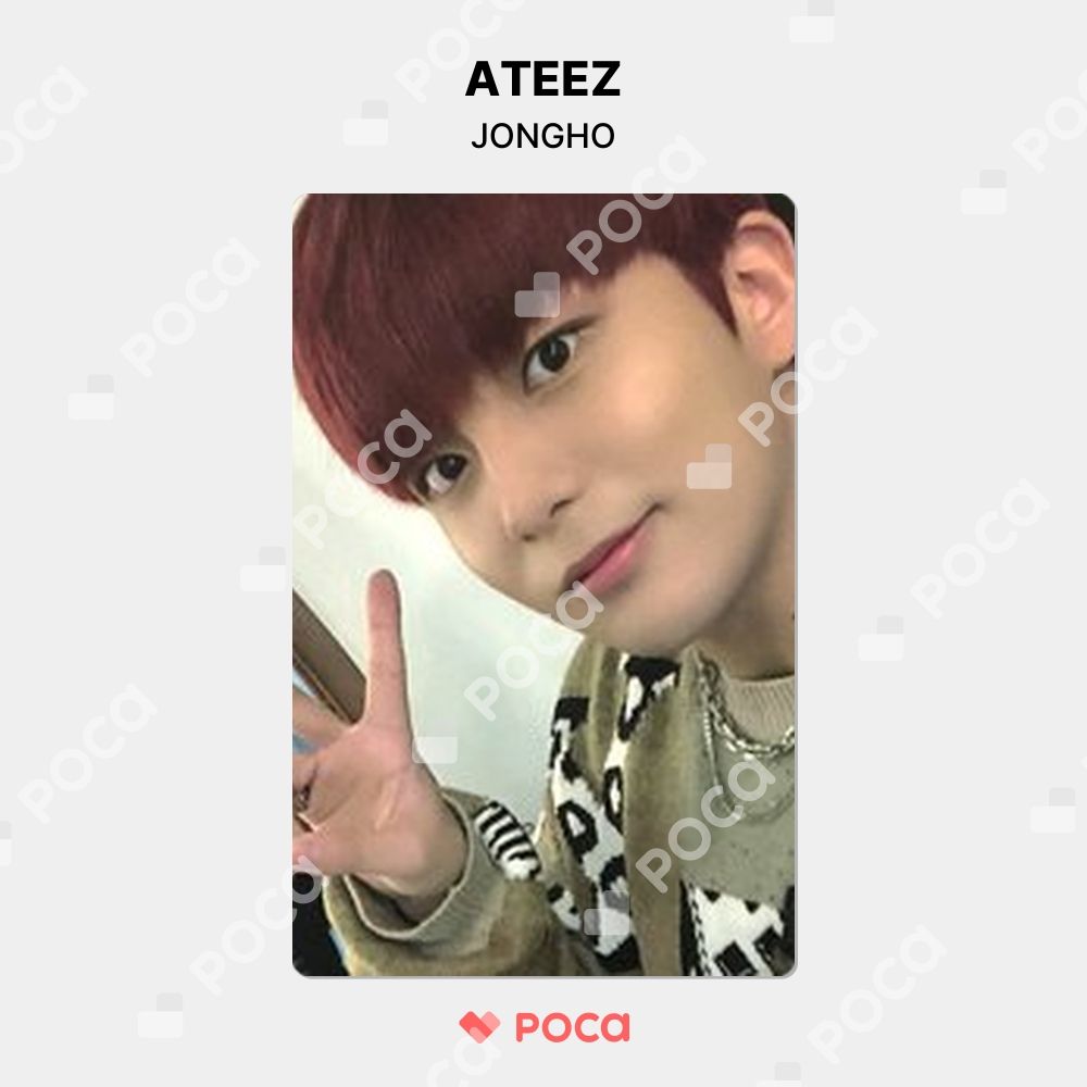 ATEEZ FEVER ミニレコード特典 ジョンホ ATEEZ ジョンホ トレカ ZERO : FEVER Part.2 A ver. アルバム