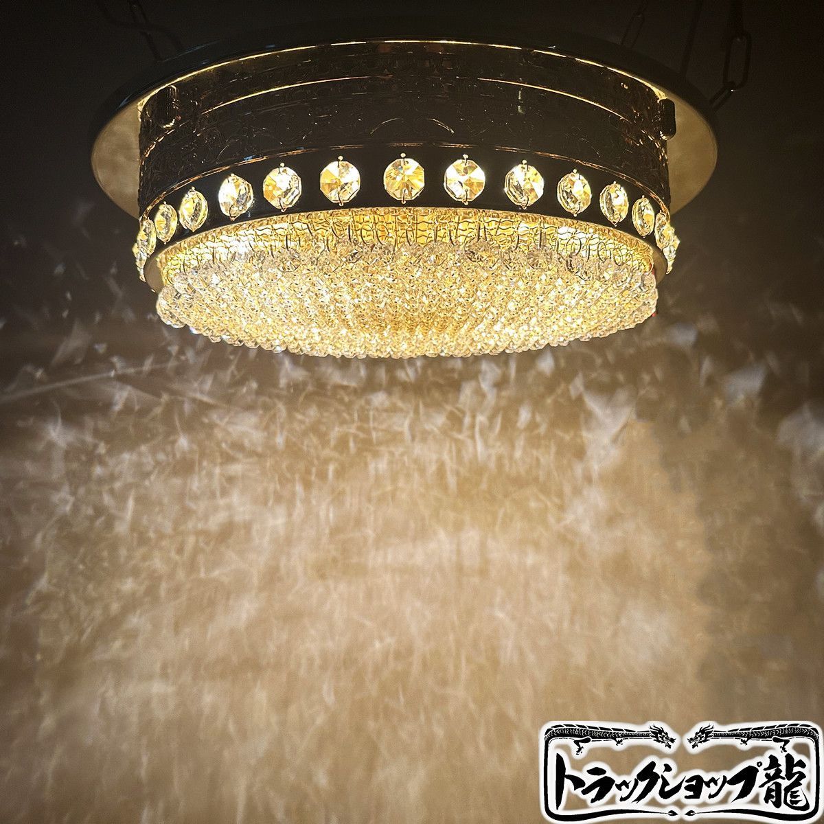 特価 訳有品 UFO型 Φ450mm 天吊り トラック シャンデリア 1段