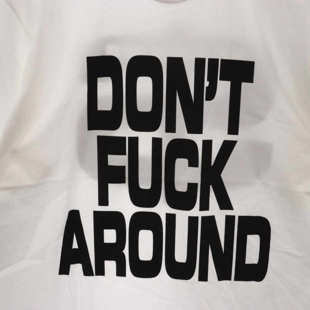 SUPREME (シュプリーム) 22AW Don't Fuck Around Tee ドント