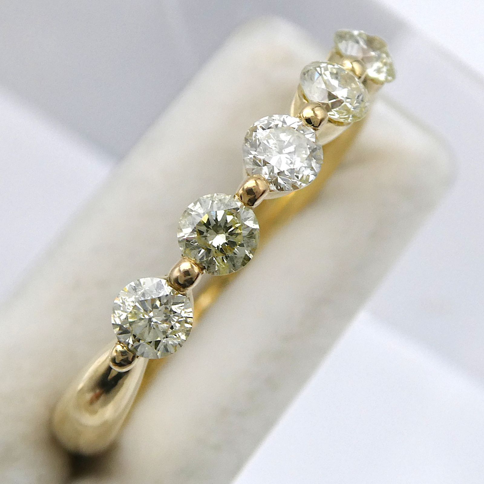 リング K18 ダイヤモンド0.50ct 10号 - メルカリ 