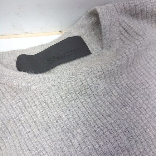 ◇ ⊇ SHINZONE シンゾーン カシミヤ100% 長袖 カシミヤ セーター