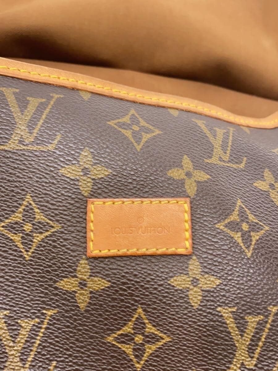 LOUIS VUITTON 1)ソミュール30_モノグラム・キャンバス_BRW PVC ブラウン 総柄 - メルカリ