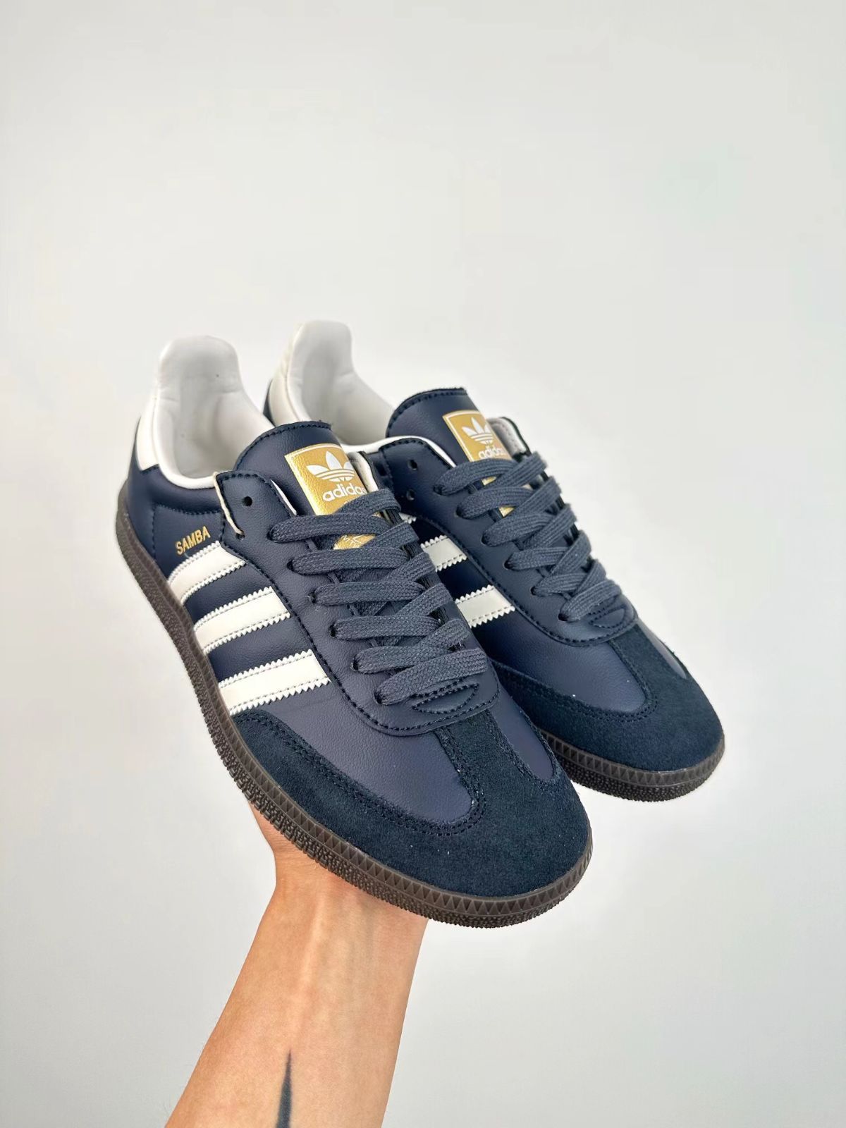 ADIDAS SAMBA OG NIGHT NAVYスニーカー ネイビー